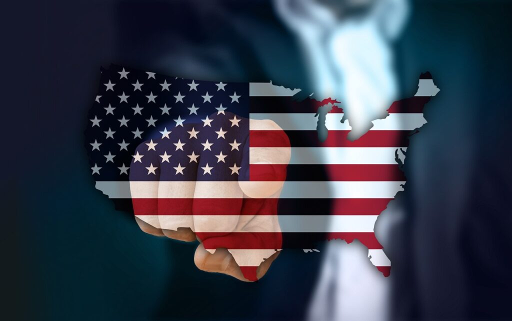 businessman, usa, map, united states map, hand, touch, finger, contact, business, politics, company